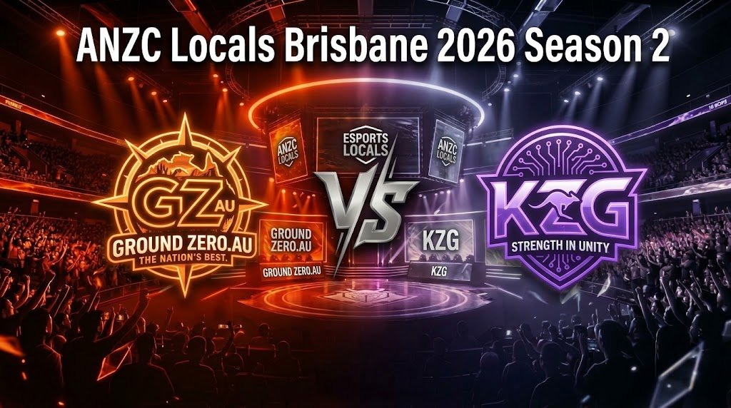 Ground Zero.AU vs KZG at ANZC Locals Brisbane 2026 Season 2: Prediction and Where to Watch