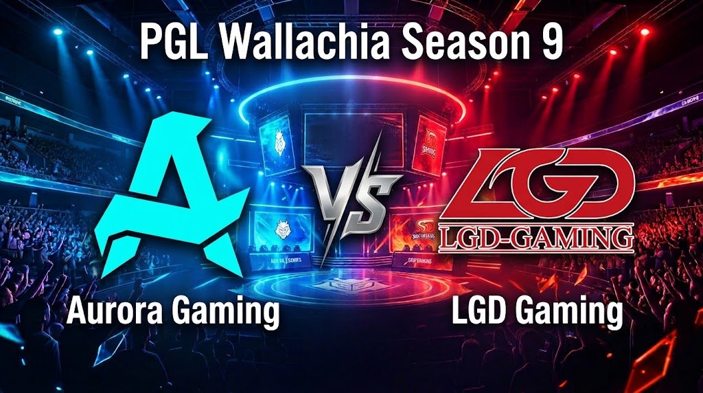 Aurora Gaming gegen LGD Gaming bei der PGL Wallachia Season 9: Prognose und Livestream