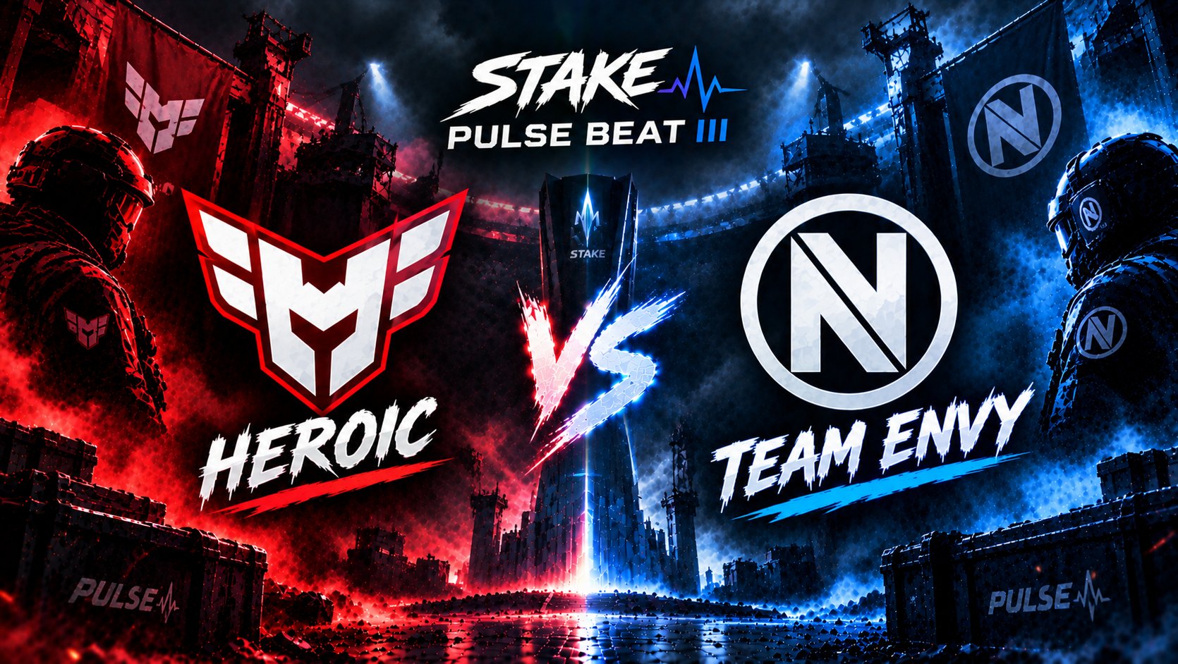 Heroic gegen Team Envy bei Stake Pulse Beat III: Prognose und Livestream