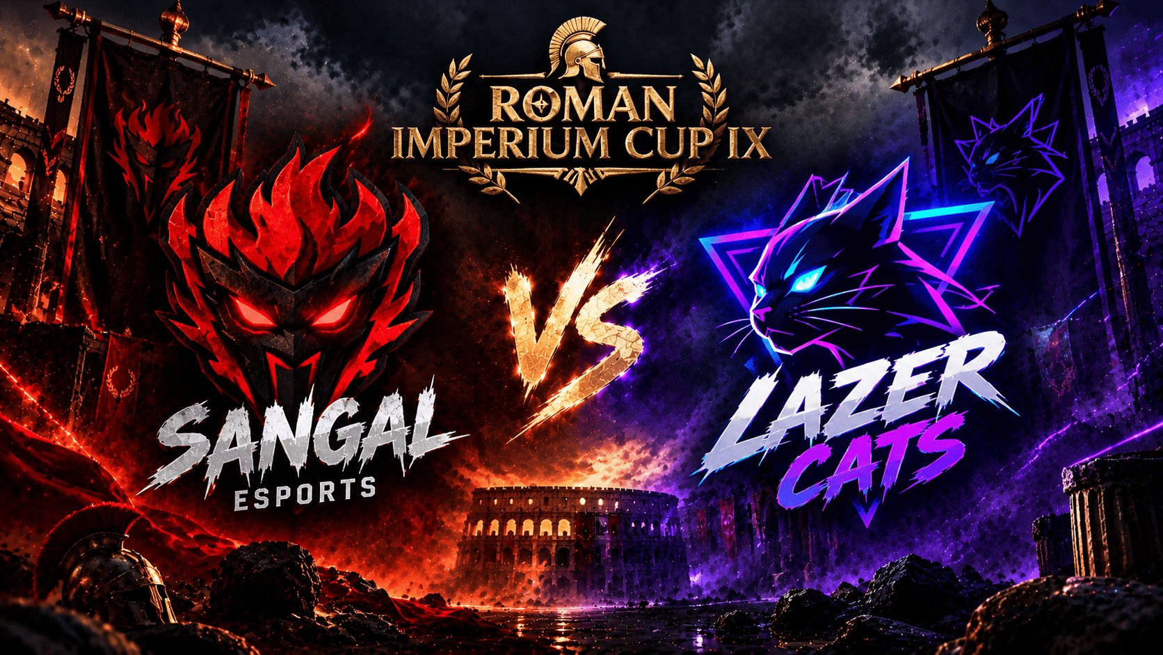 Sangal Esports gegen Lazer Cats beim Roman Imperium Cup IX: Prognose und Livestream