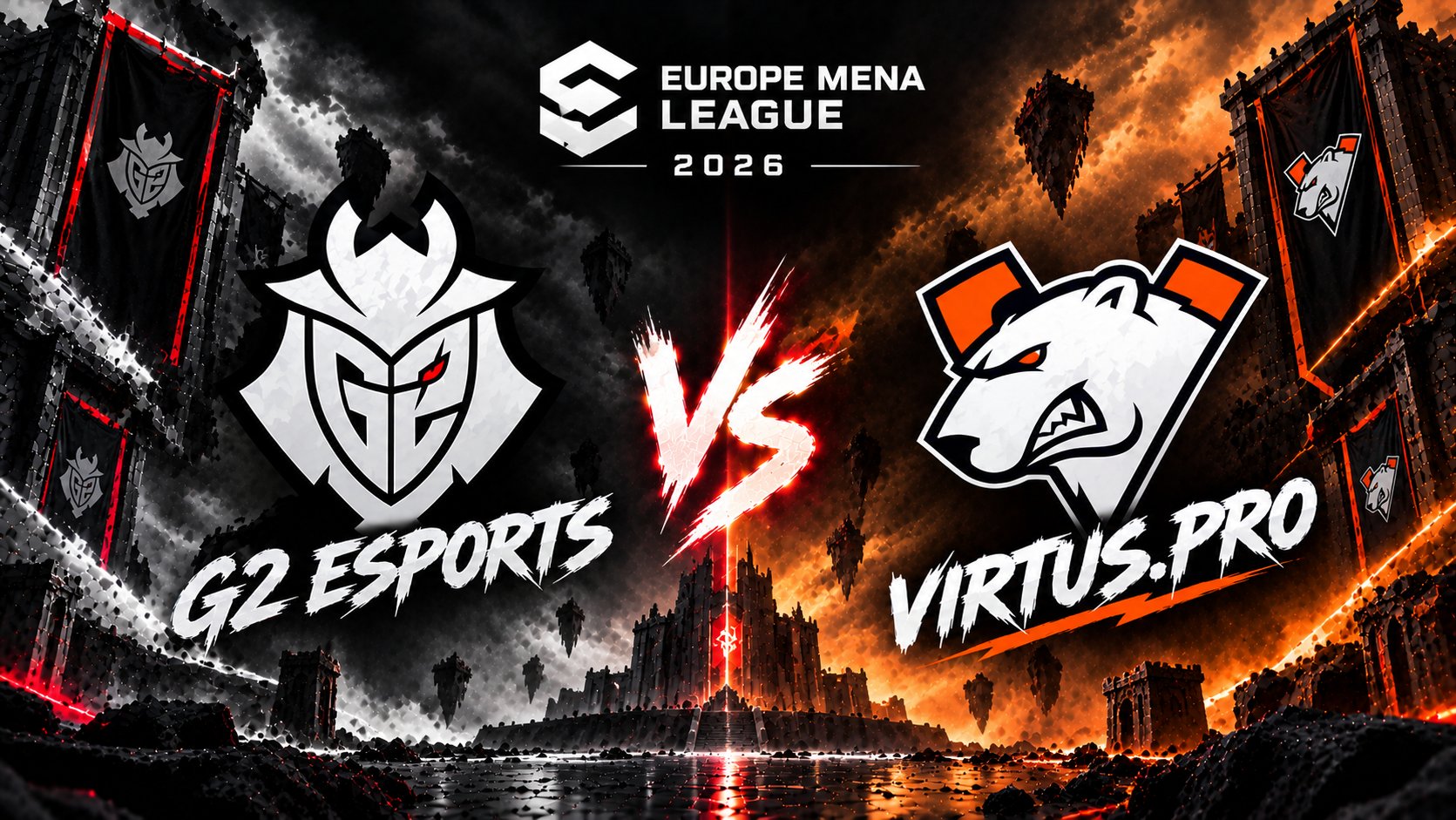 G2 Esports gegen Virtus.pro bei der Europe MENA League 2026: Prognose und Livestream