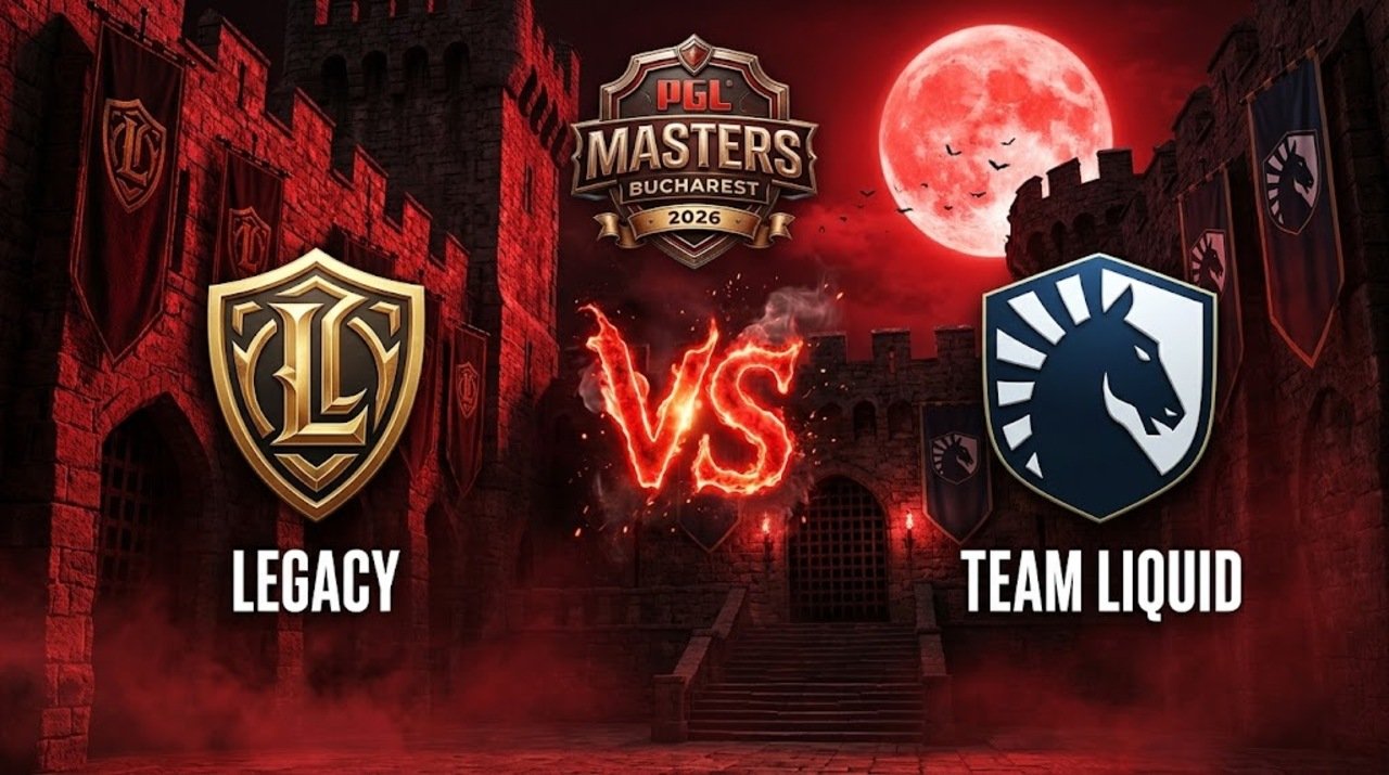 Legacy vs Team Liquid: Prediction and Where to Watch the PGL Masters Bucharest 2026 Match