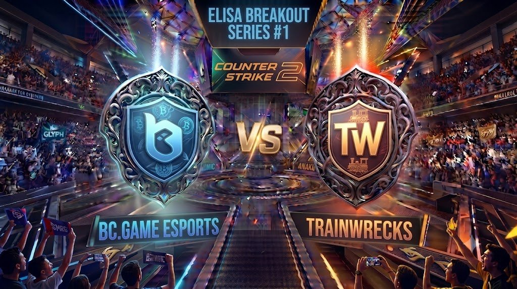 Prognóstico BC.Game Esports vs Trainwrecks na Elisa BreakOut Series #1 de Counter-Strike 2