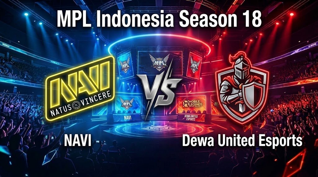 NAVI vs Dewa United Esports at MPL Indonesia Season 18: Prediction and Where to Watch