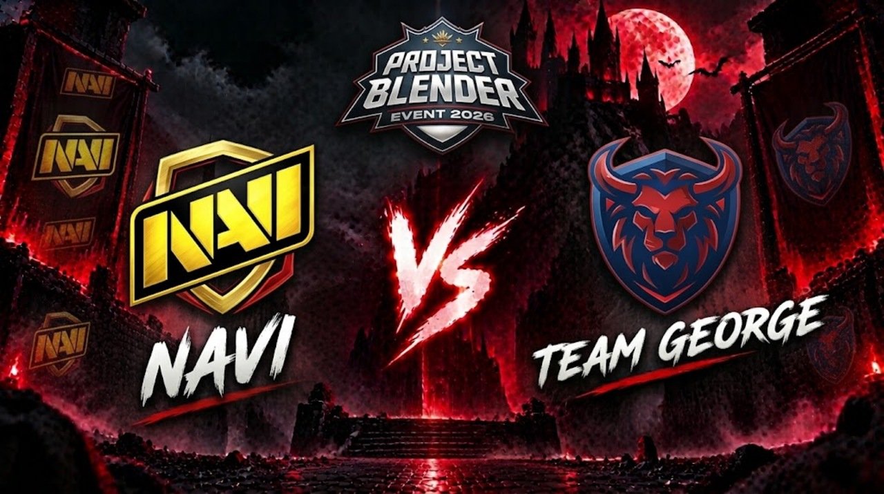 NAVI против Team George на Project Blender 2026: прогноз и где смотреть