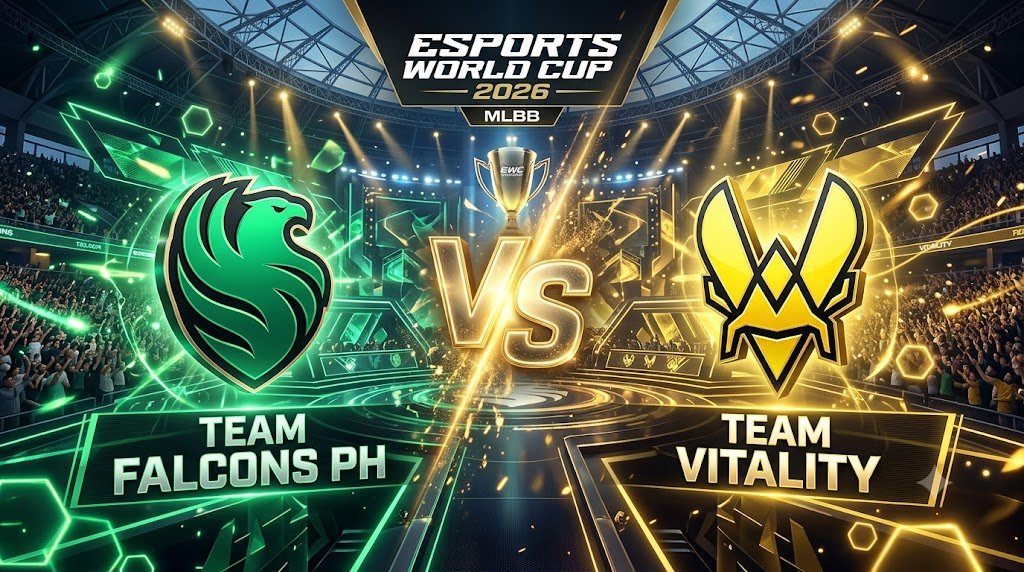 Prognoza na mecz Team Falcons PH — Team Vitality na Esports World Cup 2026 w MLBB