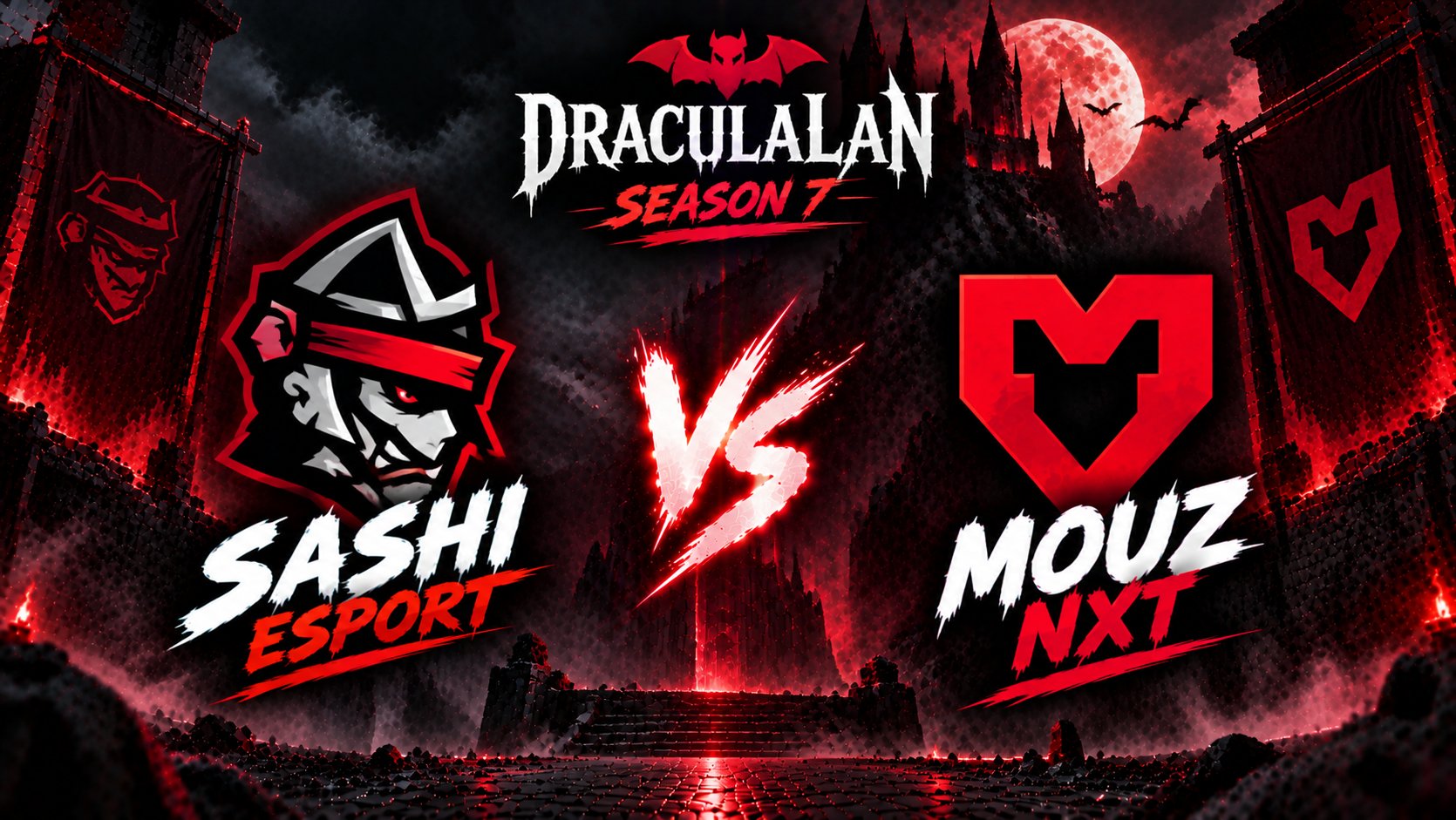 Sashi Esport vs MOUZ NXT at DraculaLAN Season 7: Prediction and Where to Watch