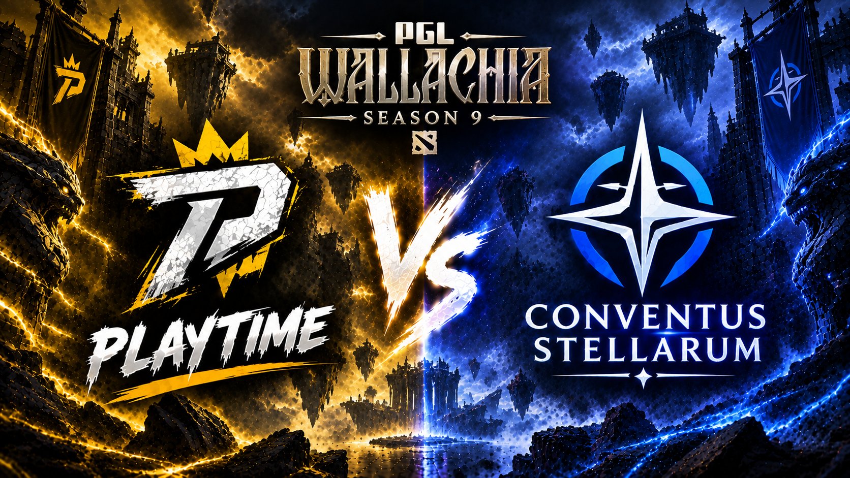 PlayTime gegen Conventus Stellarum bei der PGL Wallachia Season 9: Prognose und Livestream
