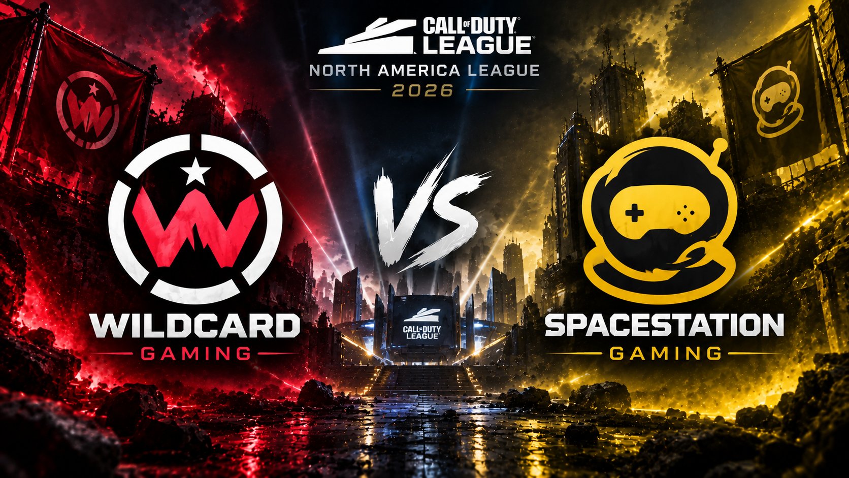 Wildcard Gaming gegen Spacestation Gaming bei NAL 2026 Stage 2: Prognose und Livestream