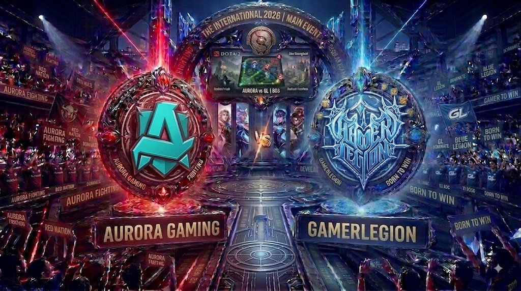 Aurora Gaming vs GamerLegion en The International 2026: pronóstico y dónde ver el partido